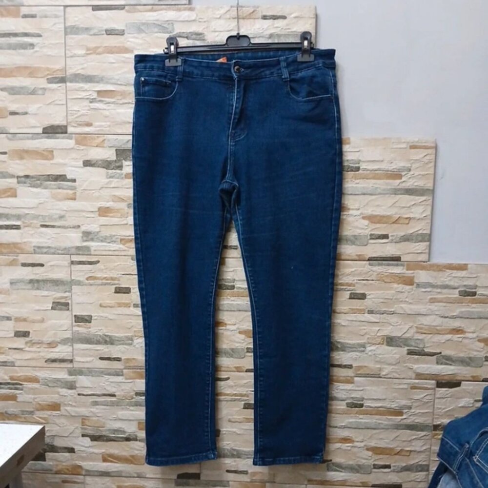 Jeans curvy donna lavaggio scuro taglia 52